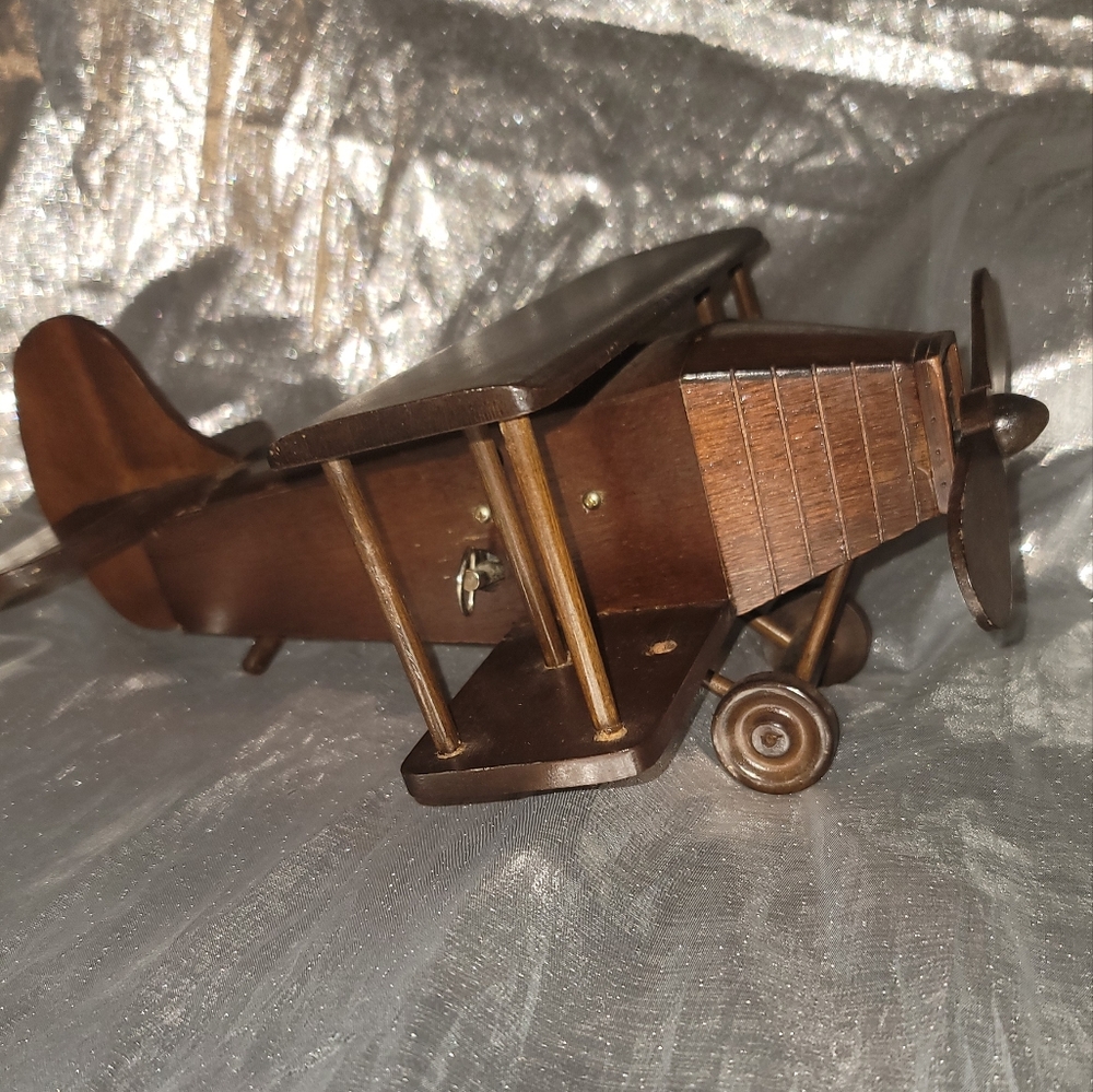 80's George Good musical wooden biplane